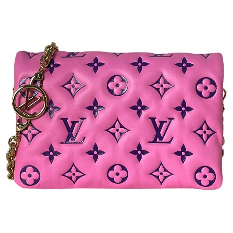 louis vuitton pink and purple|louis vuitton coussin bag.